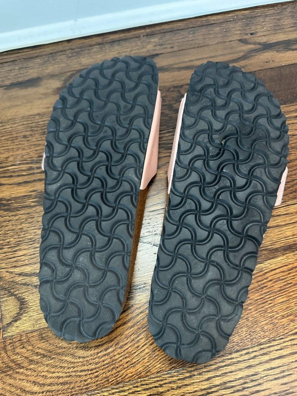 Birkenstock Madrid Big Buckle High Shine in Light Rose Leather - Picture 7 of 7